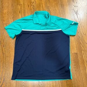 Nike Green Dri-FIT Polo Shirt